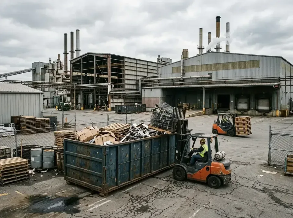 industrial-factory-scrap-conta-003 — frequently asked questions, Cheap Roll-off Dumpster Rentals in Fitchburg, WI